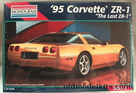 Monogram 1/24 1995 Chevrolet Corvette ZR-1, 2455 plastic model kit